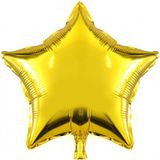 Gold Yıldız Folyo Balon 45cm