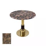 Gold Yuvarlak Masa Çap 60Cm - (Werzalit, Wermodin Ve Allzalit Tabla) - Karacabey Marble