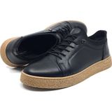Goldbrand %100 Hakiki Deri Erkek Kışlık Rahat Günlük Casual Su & Soğuğa Dayanıklı Ayakkabı 40-44 - Siyah