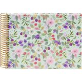 Goldbuch Blissful Blossom Spiralli Sulu Boya ve Çizim Defteri Anı Albümü 24X17 cm 200 G/m² 40 Sayfa - Yeşil
