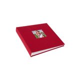 Goldbuch Fotoğraf Albümü – Anı Defteri Bella Vista | Keten Kapak | 25x25 cm - Kırmızı