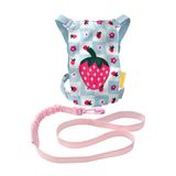 GoldBug Toddler Emniyet Kemeri ve Bungee Tether - Patchwork Berry