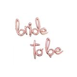 GOLDCENTER Bride To Be El Yazılı Rose Gold Folyo Balon