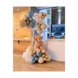 GOLDCENTER Parti Setim^^ Gold Krom* Beyaz* Mavi Cam* Fındık 50'li Balon Seti