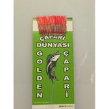 GOLDEN 50 İĞNELİ İSTAVRİT KÖSTEĞİ 7 NO BEYAZ İĞNE -0,20 MM -0,22 MM -0,25 MM KÖSTEK (Kırmızı)