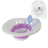 GOLDEN DEER Hemoroid için Sitz Banyosu, Klozet Oturağı için Sitz Banyosu, Otomatik Yıkama, Doğum Sonrası Bakım, Kadınlar için Banyo Seti Oturur