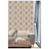 Golden DUVAR KAĞIDI-BORDÜR Damask Desen Vinil Nonwoven Silinebilir 5,2 m² Duvar Kağıdı