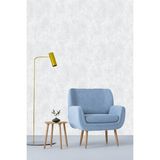 Golden DUVAR KAĞIDI - BORDÜR Golden Duvar Kağıdı -Bordür New Trend Smooth 16,1m² Nonwoven Silinebilir Duvar Kağıdı - 91 x 1770 cm - Beyaz - Açık Gri