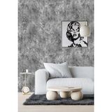 Golden DUVAR KAĞIDI - BORDÜR Golden Duvar Kağıdı -Bordür New Trend Smooth 16,1m² Nonwoven Silinebilir Duvar Kağıdı - 91 x 1770 cm - Siyah - Gri