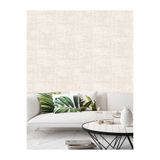 Golden DUVAR KAĞIDI-BORDÜR Keten Desen Kumaş Dokulu Silinebilir 5.2m² Salon / Yatak Odası Nonwoven Duvar Kağıdı