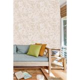 Golden DUVAR KAĞIDI-BORDÜR Perge Serisi Yaldızlı Tamamen Silinebilir Nonwoven 5.2m² Dekoratif Duvar Kağıdı