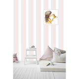 Golden DUVAR KAĞIDI-BORDÜR Üç Şeritli Soft Renkler Silinebilir Nonwoven 5.2m² Çocuk/ Bebek Odası Duvar Kağıdı