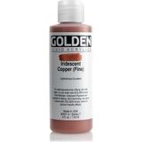 Golden Fluid Akrilik Boya 118 ml Seri 7 Iridescent Copper Light (Fine) - Çok Renkli