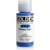 Golden Fluid Akrilik Boya 30 ml Seri 2 Primary Cyan - Çok Renkli
