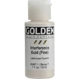 Golden Fluid Akrilik Boya 30 ml Seri 7 Interference Gold (Fine) - Çok Renkli