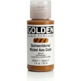 Golden Fluid Akrilik Boya 30 ml Seri 7 Quinacridone Nickel Azo Gold - Çok Renkli