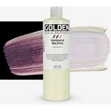 Golden Fluid Akrilik Boya 473 ml Seri 7 Interference Red (Fine) - Çok Renkli