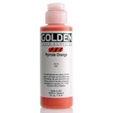 Golden Fluid Seri 8 Pyrrole Orange 118 ml Akrilik Boya