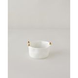 Golden Gleam Porselen Kase 15 cm Beyaz-Gold