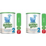 Golden Goat 2 Keçi Sütü Bazlı Kaşık Maması 400 Gr *2 Kutu 6-12 Ay Arası Bebekler İçin Sütlü İçerik - Hediyesiz