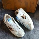 Golden Goose Beyaz Leopar Kadın Spor Ayakkabı