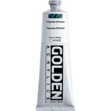Golden Heavy Body Akrilik Boya 148 ml Seri 4 Turquoise (Phthalo) 1390