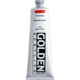 Golden Heavy Body Akrilik Boya 148 ml Seri 8 Pyrrole Red 1277