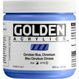 Golden Heavy Body Akrilik Boya 473 ml Seri 7 Cerulean Blue Chromium 1050