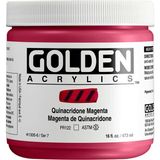 Golden Heavy Body Akrilik Boya 473 ml Seri 7 Quinacridone Magenta 1305