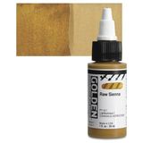 Golden High Flow Sıvı Akrilik Boya 30 ml Seri 1 Raw Sienna - Çok Renkli