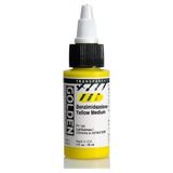 Golden High Flow Sıvı Akrilik Boya 30 ml Seri 3 Transparent Benzimidazolone Yellow Medium - Çok Renkli