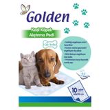 Golden Kedi ve köpek için 10'lu Çiş Pedi, konforlu ve pratik kullanım sağlar.