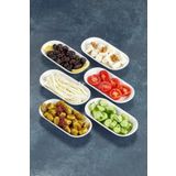 Golden Kitchen Kütahya Serisi Seramik Beyaz Kahvaltılık&çerezlik 6'lı Venüs