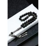 Golden Obsidyen Doğal Taş Tesbih 8 Mm Küre Kesim Tsb-0571