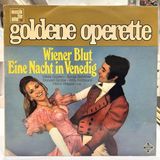 Golden Operette Wiener Blut Eine Nacht In Venedig 1970'ler Baskı Lp - Plak