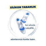 Golden Pearl Tam Ortopedik Anatomik Silikon Ayakkabı Tabanlığı Topuk Dikeni Tabanlık Düz Taban Ayak Ağrısı, 36-37