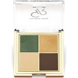 Golden Rose 02 Royal Jungle Quattro Göz Farı Paleti - 4 Renkli Vegan ve Uzun Süre Kalıcı