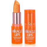 Golden Rose 3.7g Miracle Lips Jel Ruj Turuncu Renk 8691190516703 Değiştirme Özelliği ile Doğal Görünüm