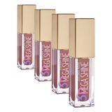 Golden Rose 3D Mega Shine Lipgloss No: 104 Dudak Parlatıcısı (4 paketi)