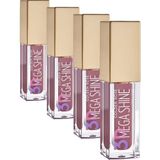 Golden Rose 3D Mega Shine Lipgloss No: 106 Dudak Parlatıcısı (4 paketi)