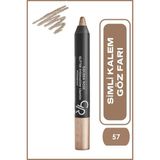 Golden Rose 57 No Waterproof Simli Kalem Göz Farı - Uzun Süre Kalıcı ve Yumuşak Formül - 8691190815578