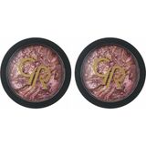 Golden Rose Baked Stardust - 102 Mix Pink - Işıltılı Allık (2 paketi)
