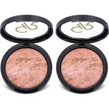 Golden Rose Baked Stardust No: 113 - Sedefli ve Işıltılı Fırınlanmış Allık (2 paketi)