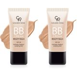 Golden Rose BB Cream Beauty Balm No: 05 Medium - SPF 25 Güneş Korumalı BB Krem (2 paketi)