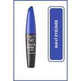 Golden Rose Cat's Eyes Liner Intense Matte Blue - Suya Dayanıklı Yoğun Mavi Mat Eyeliner