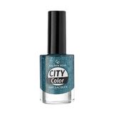 Golden Rose City Color Nail Lacquer Glitter No:109 - Oje