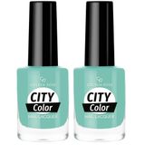Golden Rose City Color Nail Lacquer No:115 - Oje 2li paket