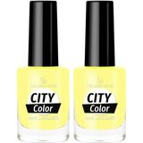 Golden Rose City Color Nail Lacquer No:117 - Oje (2 paketi)