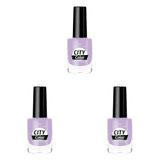 Golden Rose City Color Nail Lacquer No:124 - Oje 3lü paket