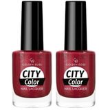 Golden Rose City Color Nail Lacquer No:147 - Oje 2li paket